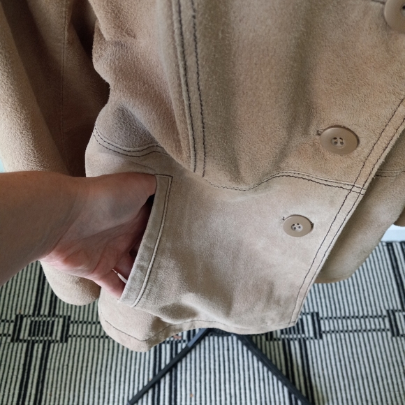 Brown Suede Jacket - Picture 6 of 12